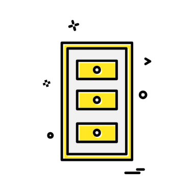 Mobilya tasarım vektörü