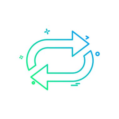 Simge tasarım vektörünü tazele