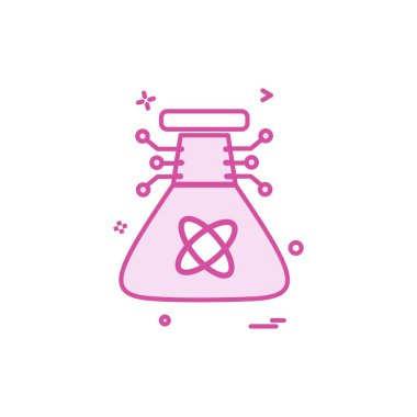 Yapay kabı istihbarat simge vektör tasarımı