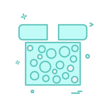 Giftbox simge tasarlamak vektör