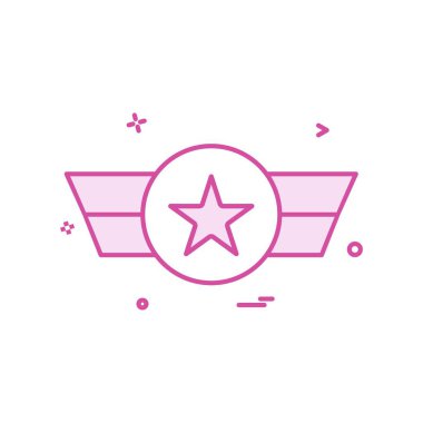 ödül şampiyonu ödül simge vektör tasarımı