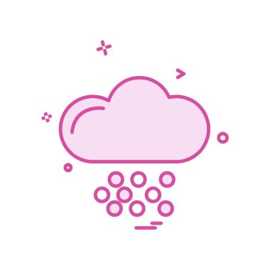 Sadece simge vektör üzerinde beyaz baclground hava