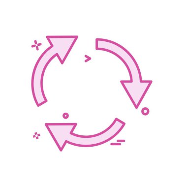 Simge tasarım vektörünü tazele