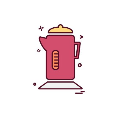 Mutfak simgesi tasarım vektörü 