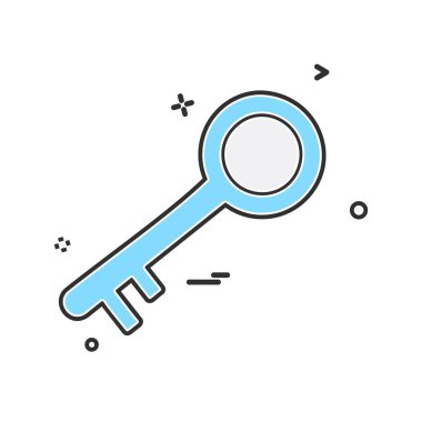 Simge tasarlamak vektör kilitli