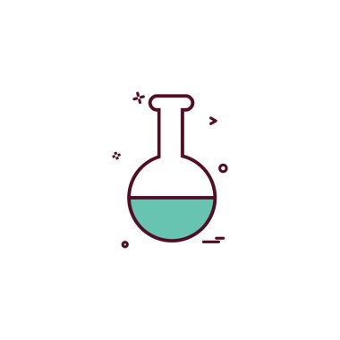 Tıbbi simge tasarım, renkli vektör çizim