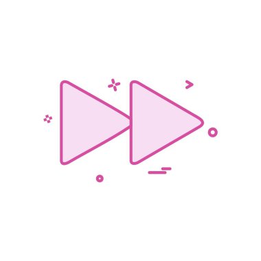 Medya düğme simge tasarlamak vektör