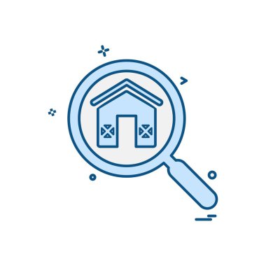 Emlak simge tasarlamak vektör