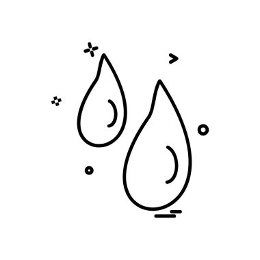 Weather simge vektör beyaz arka plan üzerinde