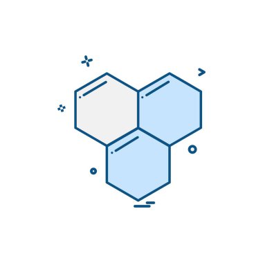 Bal simgesi tasarım vektörü