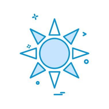 Yüzme simgesi tasarım vektörü 