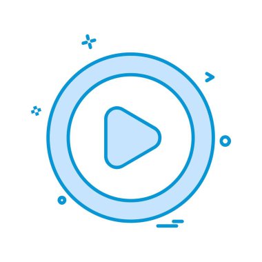 Simge tasarım vektörünü çal