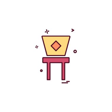 Bilgisayar simgesi tasarım vektörü