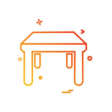 Mobilya tasarım vektörü