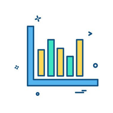 Grafik simge vektör beyaz arka plan üzerinde