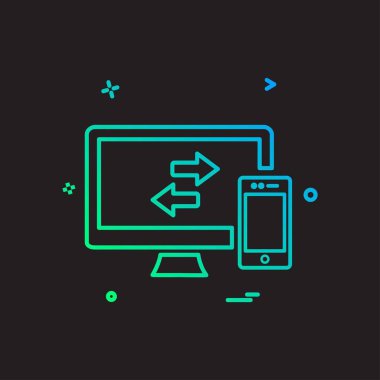 Web sitesi düzenleme simgesi tasarım vektörü