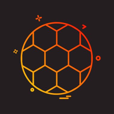 Spor simge tasarlamak vektör 