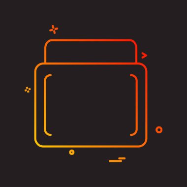 Kozmetik simgesi tasarım vektörü