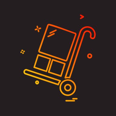 Seyahat simgesi tasarım vektörü 