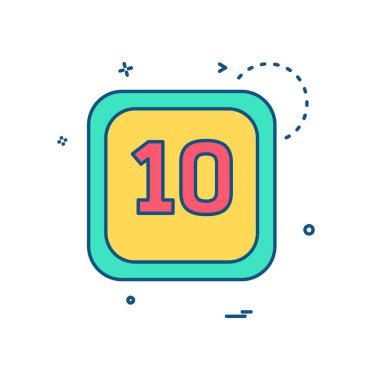 Takvim simge tasarlamak vektör 