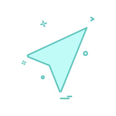 Ok simgesi tasarım vektörü 