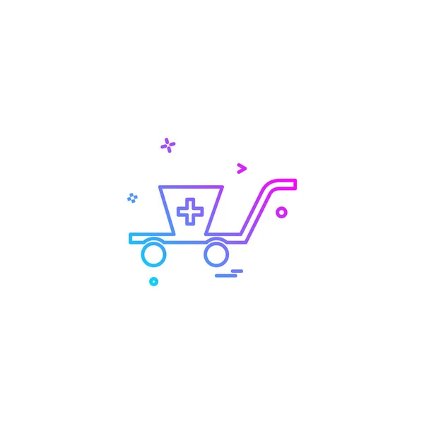 Negocio Comprar Carrito Comercio Electrónico Icono Compras Vector Desige — Vector de stock