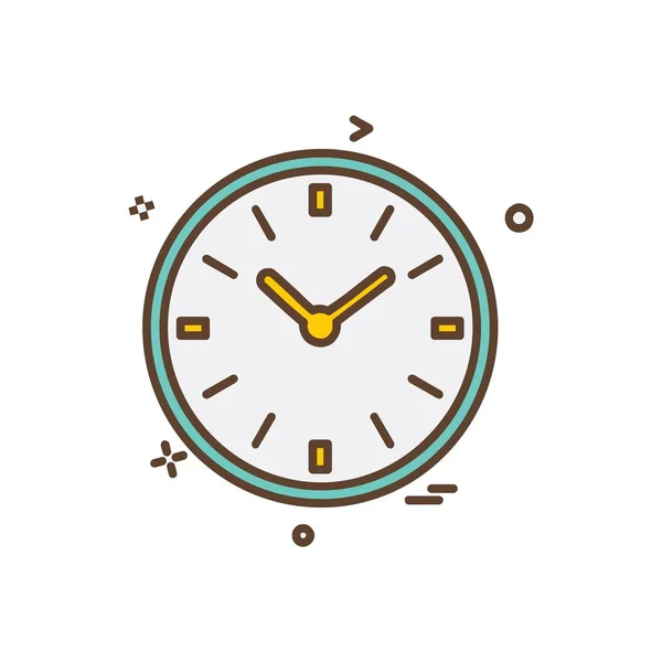 Векторная Иллюстрация Часов — стоковый вектор