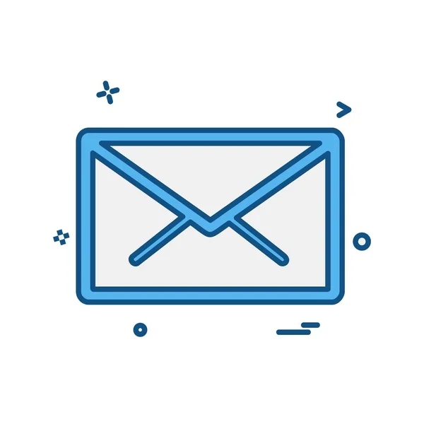Design Vektor Für Mail Symbole — Stockvektor