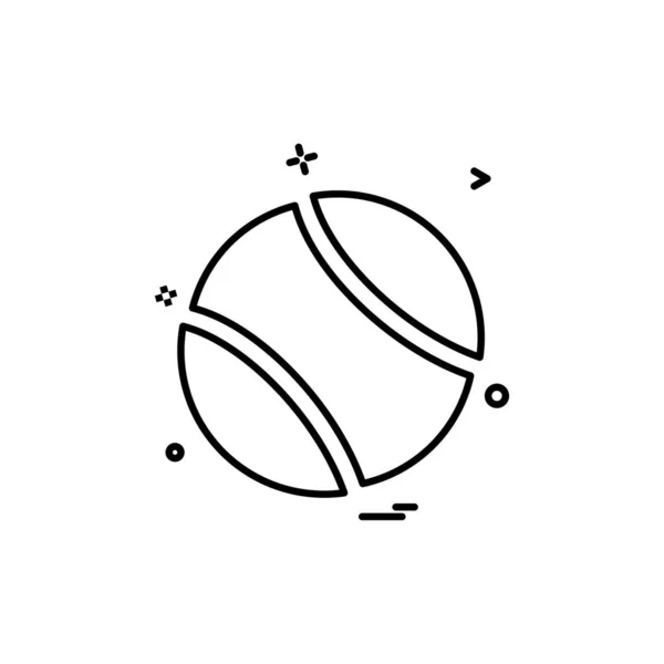 Kugelsymbol Vektordesign — Stockvektor
