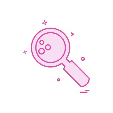 Arama simge tasarlamak vektör