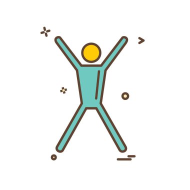 Avatar simge tasarım vektörü