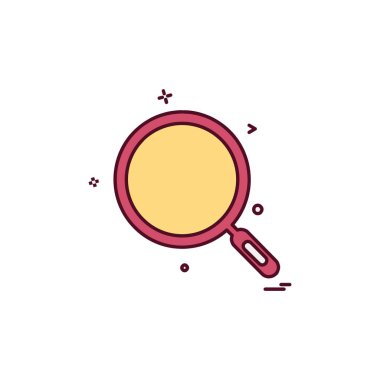 Arama simge tasarlamak vektör