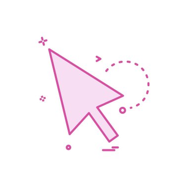 ok yönünü vektör tasarımı yaptı