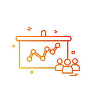 İş simgesi tasarım vektörü