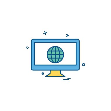 Web simgesi tasarım vektörü 