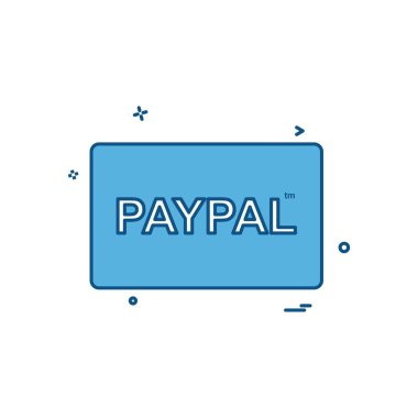 Paypal kart simgesi tasarımı