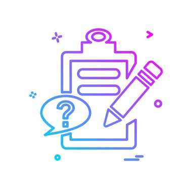 Eğitim simge tasarlamak vektör