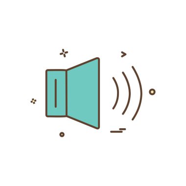 Birim simge tasarlamak vektör