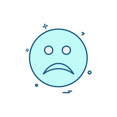 Emoji simgeleri tasarım vektörü 
