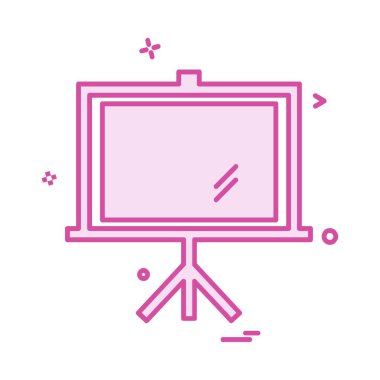 Beyaz arka plan üzerinde renkli medya simge vektör