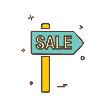 Satılık Pansiyon simge tasarlamak vektör