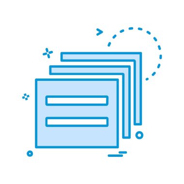 İş simgesi tasarım vektörü