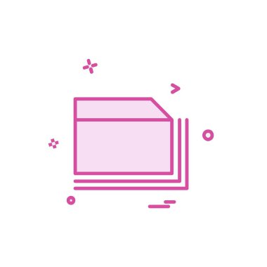 Dosya simgesi tasarım vektörü