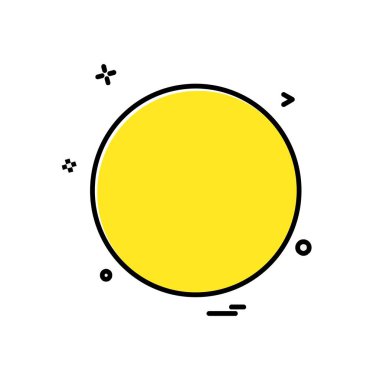 Şekil simge tasarlamak vektör 