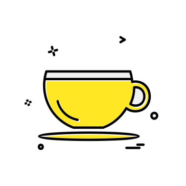 Gıda simgesi tasarım vektörü