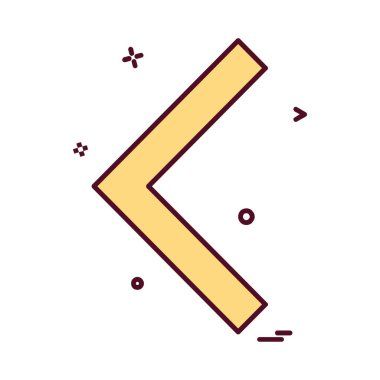 Ok simgesi tasarım vektörü