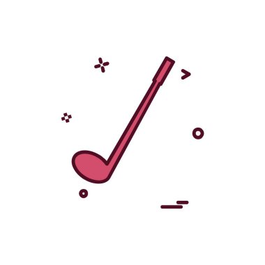 Golf simge tasarlamak vektör