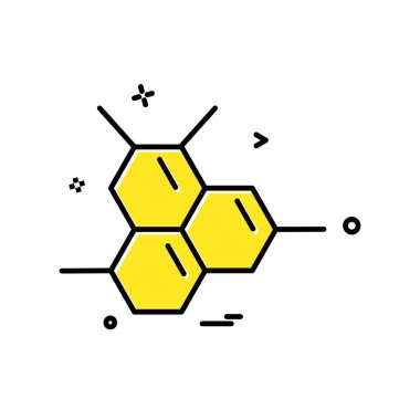 Bal simgesi tasarım vektörü