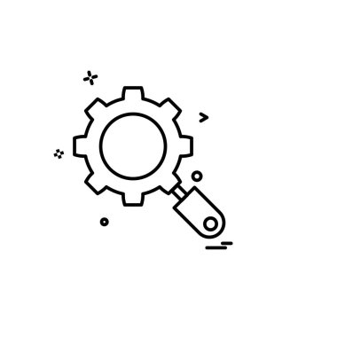 İş simgesi tasarım vektörü