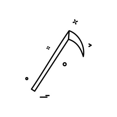 Cadılar Bayramı simgesi tasarım vektörü